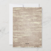 Cartes Pour Fêtes Annuelles Boho Deer Antlers | Fête de Noël Florale Rustique (Dos)