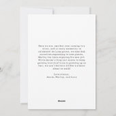 Cartes Pour Fêtes Annuelles Boho Joy moderne photo verticale Noël (Dos)