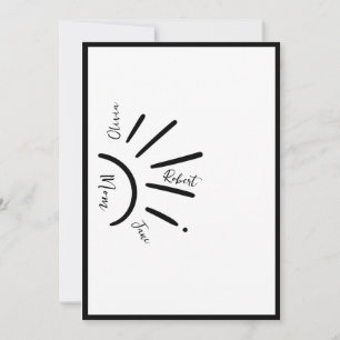Cartes Pour Fêtes Annuelles Boho Soleil Maman & Enfants Rayons de Soleil