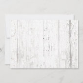 Cartes Pour Fêtes Annuelles Bois rustique Script moderne Famille militaire Pho (Dos)