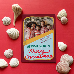 Cartes Pour Fêtes Annuelles Boîte de sardines en conserve Photo drôle