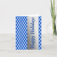 Boîtes Chrome 3-d - bleu cobalt
