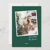 Cartes Pour Fêtes Annuelles Bold Ayez-vous un joyeux petit Noël photo (Dos)