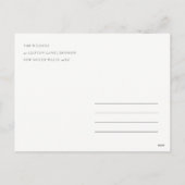 Cartes Pour Fêtes Annuelles Bold Minimal 2 Photo Noir Grateful & Blessed (Dos)