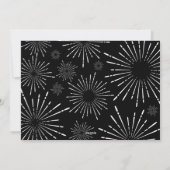 Cartes Pour Fêtes Annuelles bold script heureux nouvelle année multi photo nou (Dos)