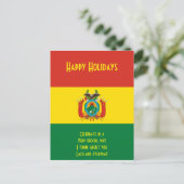 CARTES POUR FÊTES ANNUELLES BOLIVIE (Debout devant)