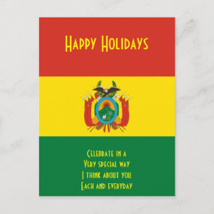 CARTES POUR FÊTES ANNUELLES BOLIVIE