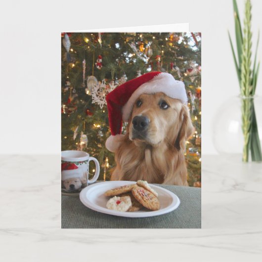 Cartes Pour Fêtes Annuelles Bon chien ! (Devant)