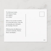 Cartes Pour Fêtes Annuelles Bon été Balloons de pastèque (Dos)