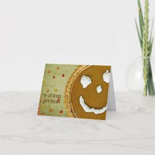 Cartes Pour Fêtes Annuelles Bon thanksgiving