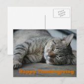 Cartes Pour Fêtes Annuelles bon thanksgiving (Devant / Derrière)