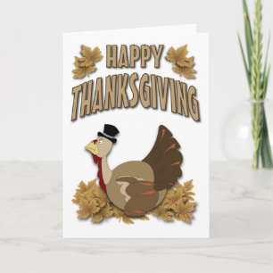 Cartes Pour Fêtes Annuelles Bon thanksgiving