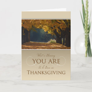 Cartes Pour Fêtes Annuelles Bon thanksgiving Anniversaire