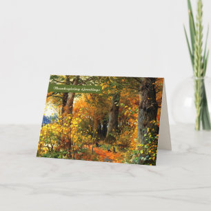 Cartes Pour Fêtes Annuelles Bon thanksgiving. Art