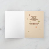 Cartes Pour Fêtes Annuelles Bon thanksgiving aux clients Points et Arborescenc (Intérieur)