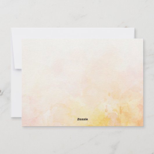 Cartes Pour Fêtes Annuelles Bon thanksgiving beau paysage automne (Dos)