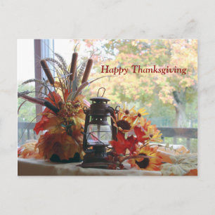 Cartes Pour Fêtes Annuelles bon thanksgiving Couleurs automnales Arbres d'auto
