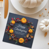 Cartes Pour Fêtes Annuelles Bon thanksgiving d'affaires moderne Citrouille Wre
