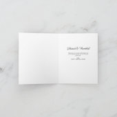 Cartes Pour Fêtes Annuelles bon thanksgiving d'arbres d'automne rustique (Intérieur)