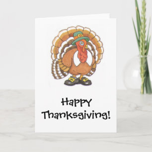 Cartes Pour Fêtes Annuelles Bon thanksgiving de la Turquie !