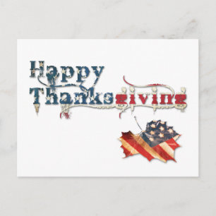 Cartes Pour Fêtes Annuelles bon thanksgiving indicateur d'automne