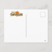 Cartes Pour Fêtes Annuelles Bon thanksgiving jour automne feuilles et citrouil (Dos)