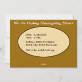 Cartes Pour Fêtes Annuelles Bon thanksgiving Kittens sur Citrouille, ZSSG (Dos)