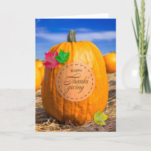 Cartes Pour Fêtes Annuelles Bon thanksgiving Pour N'Importe Quel Citrouille Pa