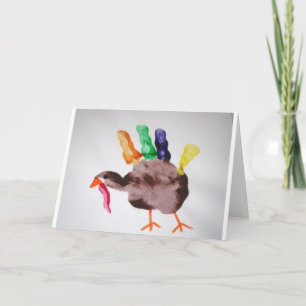 Cartes Pour Fêtes Annuelles Bon thanksgiving turc. Faites-le monter !