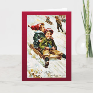 Cartes Pour Fêtes Annuelles Bon vieux Noël