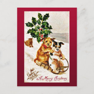 Cartes Pour Fêtes Annuelles Bon vieux Noël