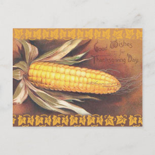Cartes Pour Fêtes Annuelles Bon Voeux Pour Thanksgiving