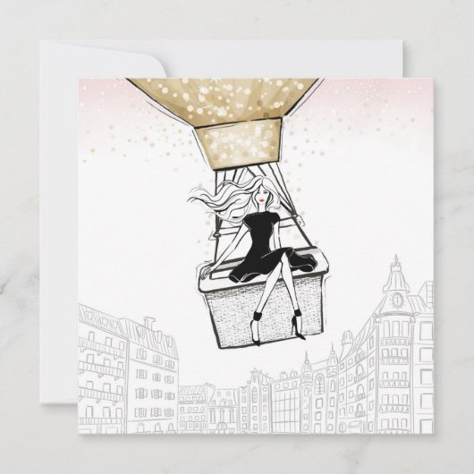 Cartes Pour Fêtes Annuelles Bon Voyage ! (Devant)