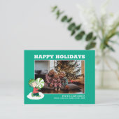 Cartes Pour Fêtes Annuelles Bonbon à la menthe de Linus (Debout devant)