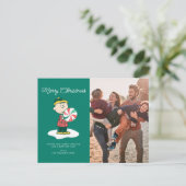 Cartes Pour Fêtes Annuelles Bonbon à la menthe poivrée de Charlie Brown (Debout devant)