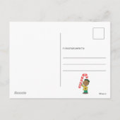 Cartes Pour Fêtes Annuelles Bonbon au poivre de Franklin (Dos)