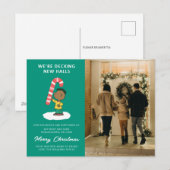 Cartes Pour Fêtes Annuelles Bonbon au poivre de Franklin (Devant / Derrière)