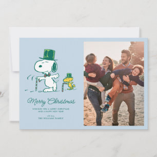 Cartes Pour Fêtes Annuelles Bonbons à la menthe au chapeau haut de forme de Sn