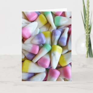 Cartes Pour Fêtes Annuelles Bonbons au maïs à Pâques
