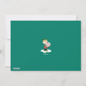 Cartes Pour Fêtes Annuelles Bonbons au poivre Charlie Brown (Dos)