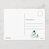 Cartes Pour Fêtes Annuelles Bonbons au poivre Snoopy Chapeau Haut (Dos)