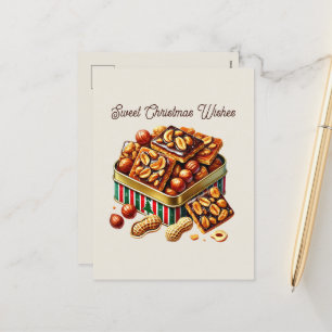 Cartes Pour Fêtes Annuelles Bonbons de Noël doux festif