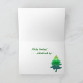 Cartes Pour Fêtes Annuelles bonhomme de neige (Intérieur)