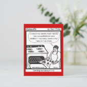 Cartes Pour Fêtes Annuelles Bonhommes en pain d'épice gais (Debout devant)