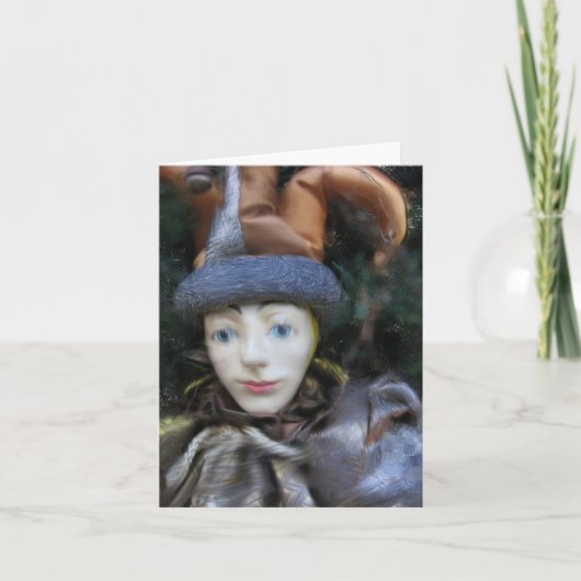 Cartes Pour Fêtes Annuelles bonjour (Devant)