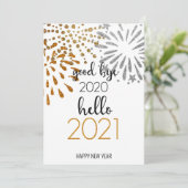 Cartes Pour Fêtes Annuelles Bonjour 2021 | Entreprise Festive du Nouvel An (Debout devant)