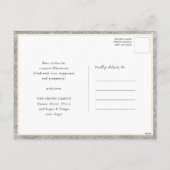 Cartes Pour Fêtes Annuelles Bonjour 2025 Parties scintillant d'or Festive feux (Dos)