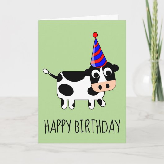 CARTES POUR FÊTES ANNUELLES BONJOUR D'ANNIVERSAIRE FUNNY VW GREETING CARDS (Devant)