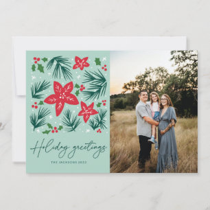 Cartes Pour Fêtes Annuelles Bonjour Joyeux Noël Design