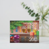 Cartes Pour Fêtes Annuelles Bonne année (Debout devant)